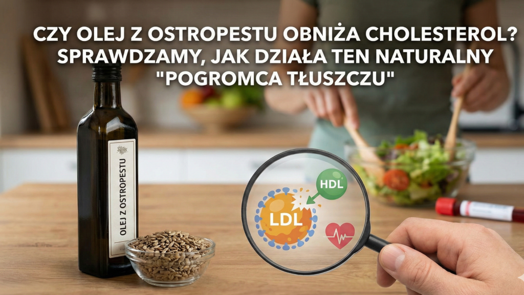 Czy olej z ostropestu obniża cholesterol? Naturalny sposób na wyniki badań.
