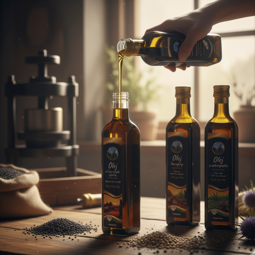 Kaltgepresste Öle kaufen | Schwarzkümmel, Hanf & Mariendistel