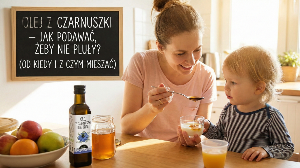 Olej z czarnuszki dla dzieci: Od jakiego wieku i jak podawać? Poradnik Rodzica.