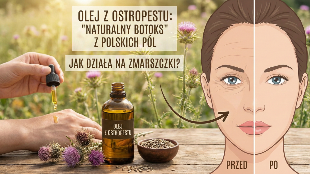 Olej z ostropestu na zmarszczki – Naturalny eliksir młodości z Jury