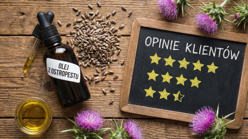 Olej z ostropestu – opinie, efekty i działanie. Czy warto go stosować?