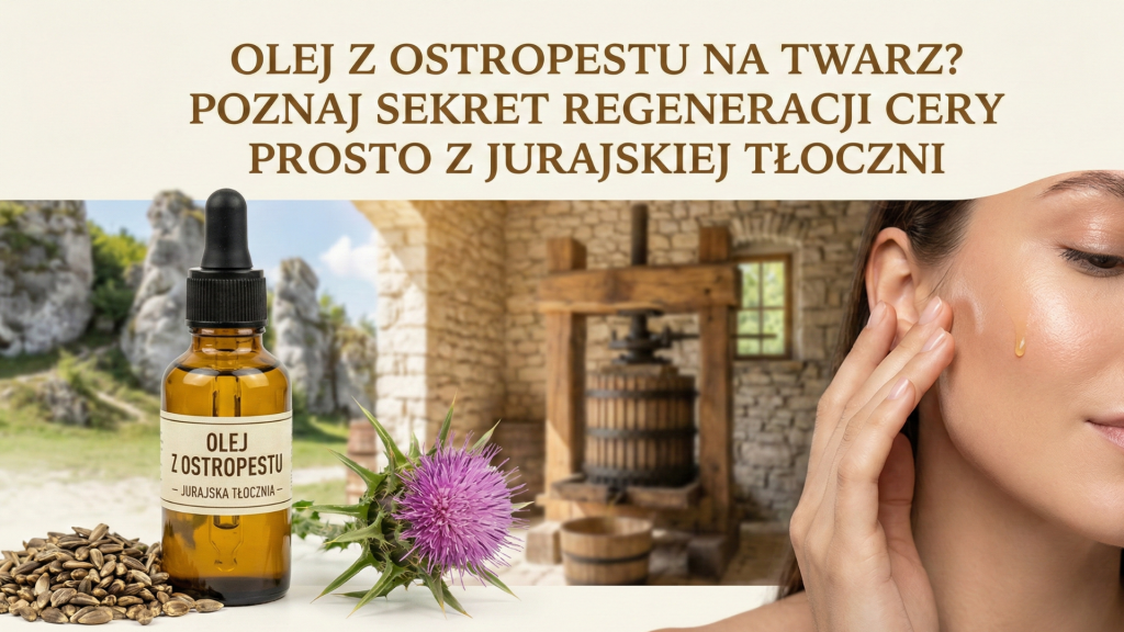 Olej z ostropestu na twarz? Poznaj sekret regeneracji cery prosto z jurajskiej tłoczni