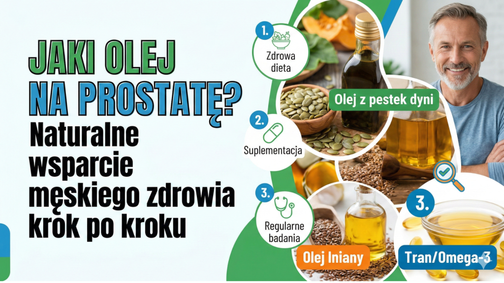 Jaki olej na prostatę? Naturalne wsparcie męskiego zdrowia krok po kroku