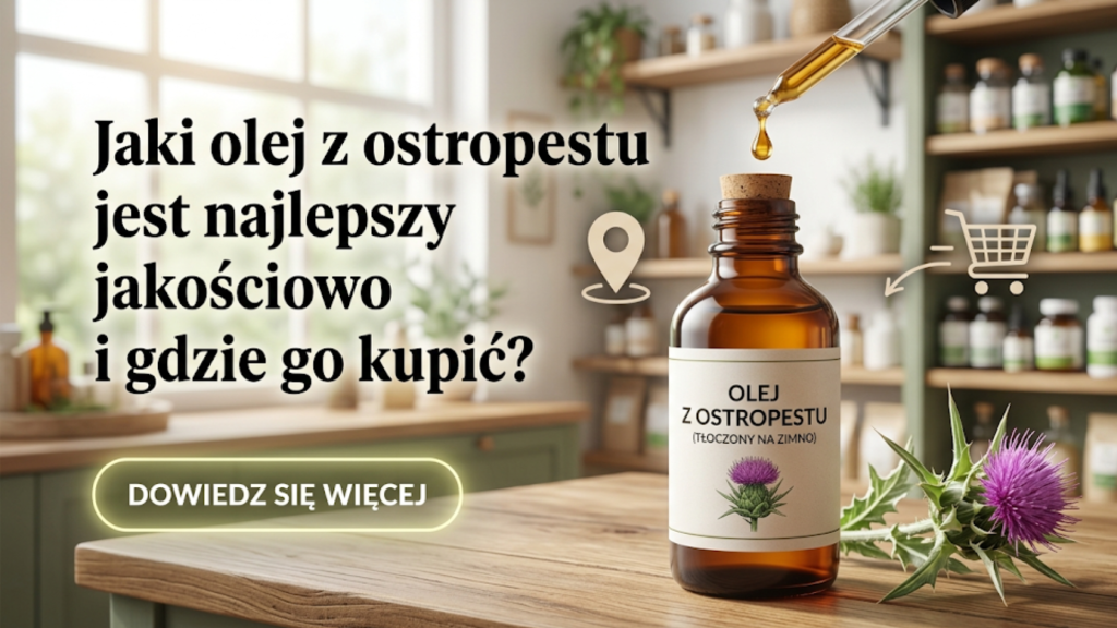 Jaki olej z ostropestu jest najlepszy i gdzie go kupić? | Oleje z Jury