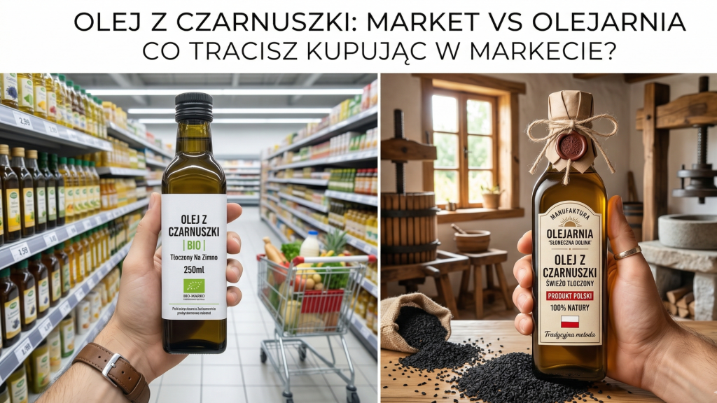 Olej z czarnuszki: Lidl, Biedronka czy mała tłocznia? | Oleje z Jury