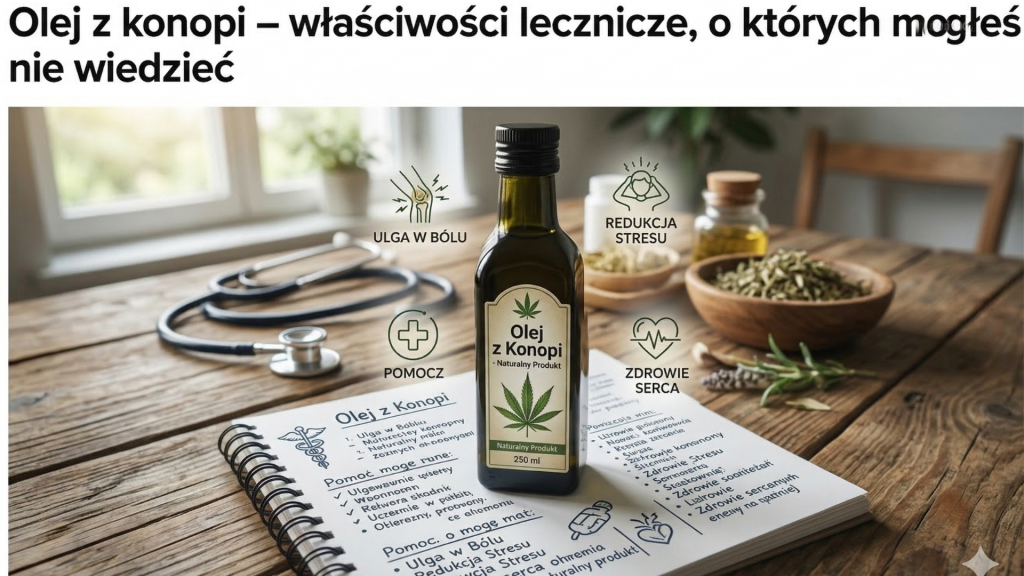 Olej z konopii – właściwości lecznicze i zastosowanie | Oleje z Jury